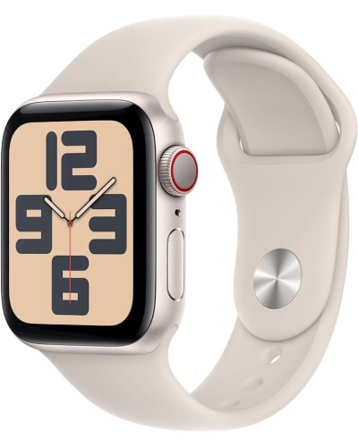 Ağıllı saat Apple Watch SE 2 GPS 40mm Starlight Aluminium Case with Starlight Sport Band Regular (‎MRFW3LL/A)