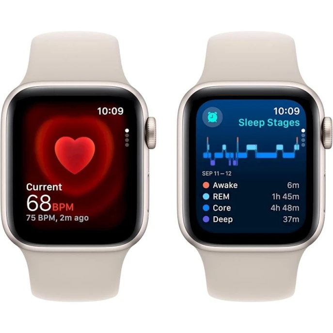 Умные часы Apple Watch SE 2 GPS 40mm Starlight Aluminium Case with Starlight Sport Band Regular (MRFW3LL/A) Умные часы Apple Watch SE 2 GPS 40mm Starlight Aluminium Case with Starlight Sport Band Regular (MRFW3LL/A)