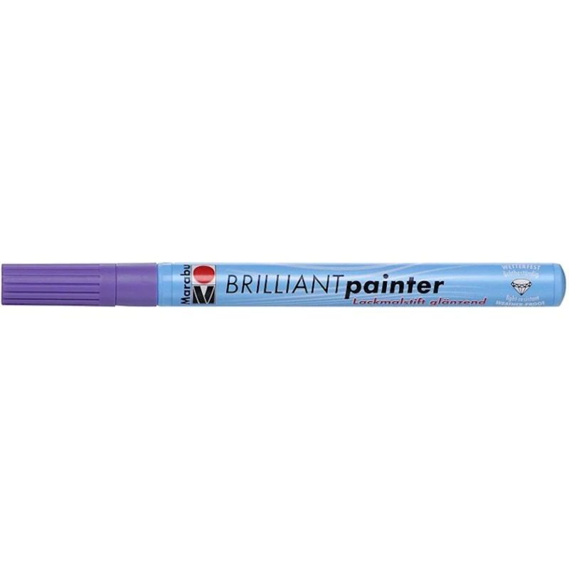 Davamlı marker Marabu 1-2 mm 007, Lavender