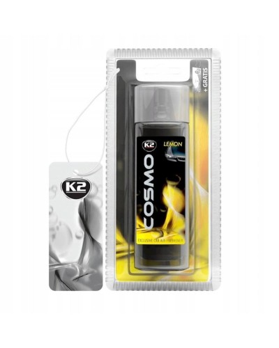 Aromatlaşdırıcı avtomobil üçün K2 Cosmo Lemom, maye/əl/asma, 50 ml