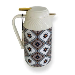 Термос вакуумный 223, белый, 1 л