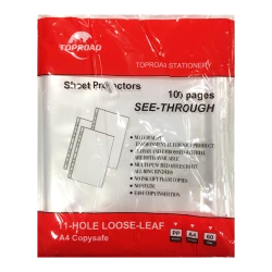 Fayl dəsti Toproad 47TP014 60mc 100 əd, şəffaf