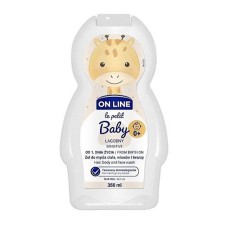 Çimmək üçün şampun-gel On Line Le Petit 3-1-də Baby Sensetive 350 ml
