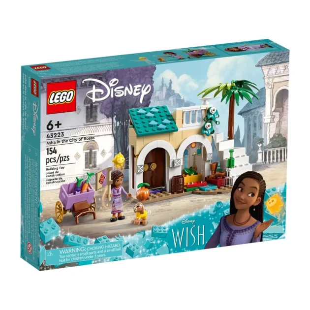 Конструктор LEGO Disney Asha in Еhe Сity of Rosas 43223, 154 детали, от 6 лет