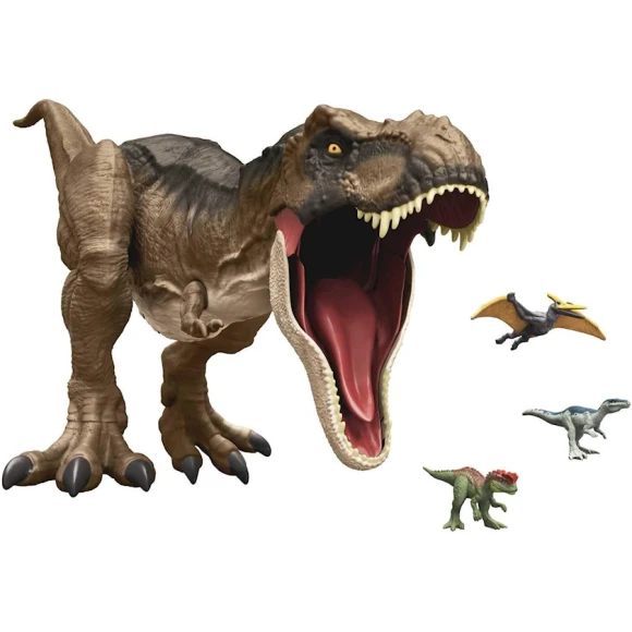 Фигурка Mattel Jurassic World Tyrannosaurus Rex, 101 см, от 4 лет Фигурка Mattel Jurassic World Tyrannosaurus Rex, 101 см, от 4 лет