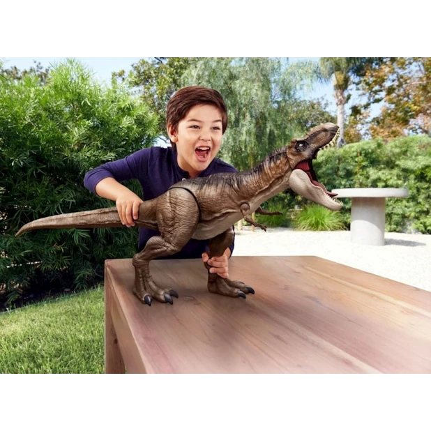 Фигурка Mattel Jurassic World Tyrannosaurus Rex, 101 см, от 4 лет Фигурка Mattel Jurassic World Tyrannosaurus Rex, 101 см, от 4 лет