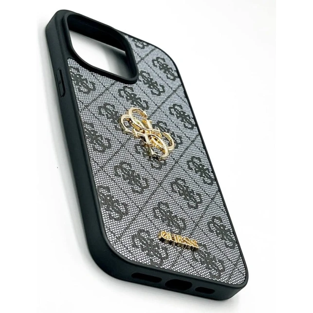 Чехол Guess для Apple iPhone 14 Pro, черный/серый Чехол Guess для Apple iPhone 14 Pro, черный/серый