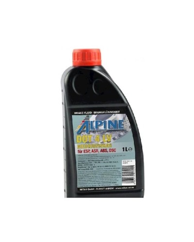 Əyləc mayesi Alpine Brake Fluid DOT 4 LV, 1 L