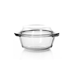 Bişirmə forması Borcam 59033 şəffaf, şüşə, 1 l, 9.5x19 sm