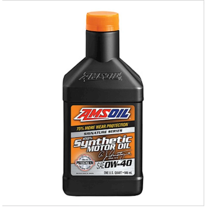 Масло моторное Amsoil Signature Series Synthetic Motor Oil 0W-40 0.946л AZFQT