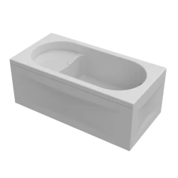 Vanna Lavanna Klassik KL400, oturacaqlı, düz, 105x70 sm