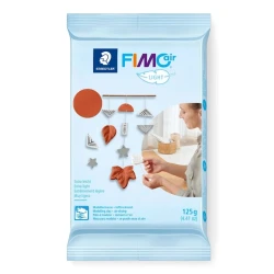 Полимерная глина Fimo Air Light самоотвердевающая, 125 г, Терракотовый