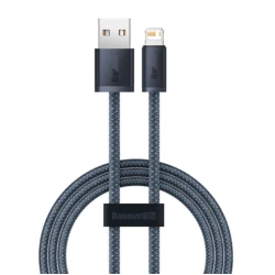 Кабель USB Baseus Cable Dynamic Series For Lighting 2.4A 2M Slate Gray (CALD000516)