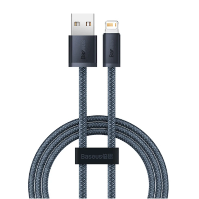 Кабель USB Baseus Cable Dynamic Series For Lighting 2.4A 2M Slate Gray (CALD000516)