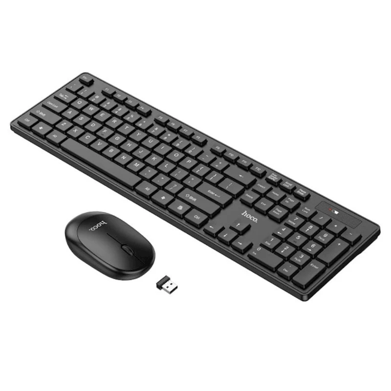 Комплект клавиатура и мышь Hoco GM17 Wireless Keyboard And Mouse Комплект клавиатура и мышь Hoco GM17 Wireless Keyboard And Mouse