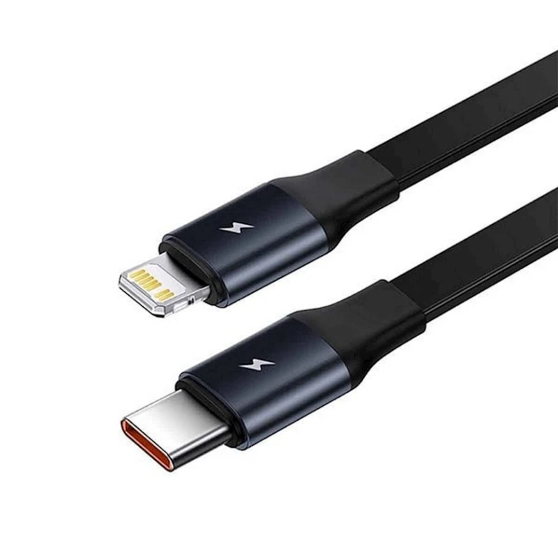 Avtomobil enerji toplama cihazı Baseus Enjoyment Retractable 2-in-1 Car Charger C+L Black Avtomobil enerji toplama cihazı Baseus Enjoyment Retractable 2-in-1 Car Charger C+L Black