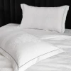 Комплект постельного белья First Home FS-555, пододеяльник 200х220 см, простыня 250х250 см, наволочки 50х70 см, хлопок, белый