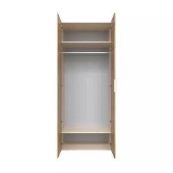 Шкаф Art Mebel Art-100-28, бежевый, ламинат, 210х100х50 см