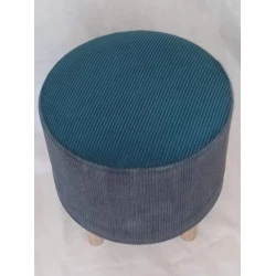 Пуфик 100, ткань, серый, 40x35x35 см Пуфик 100, ткань, серый, 40x35x35 см