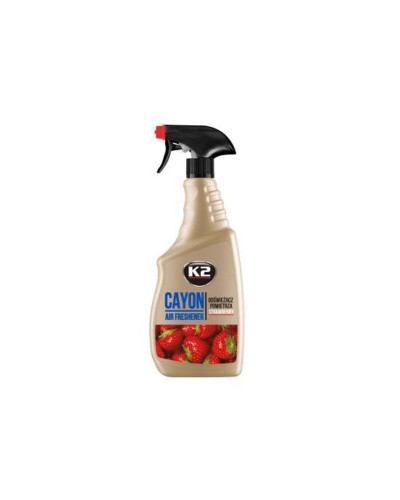 Avtomobil üçün təravətləndirici K2 Deocar çiyələk 700 ml