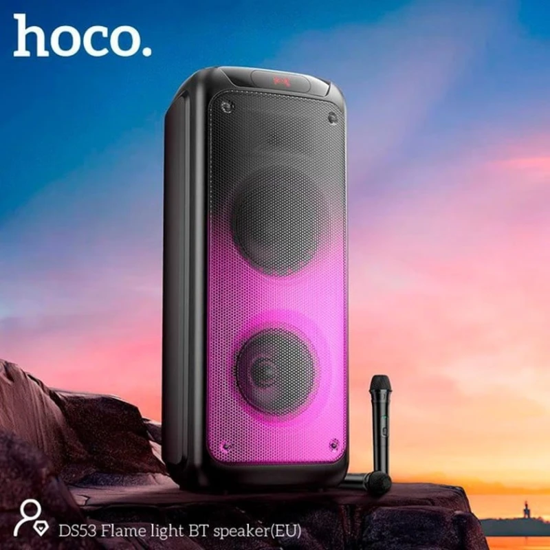 Портативная колонка HOCO DS53 Flame Light BT