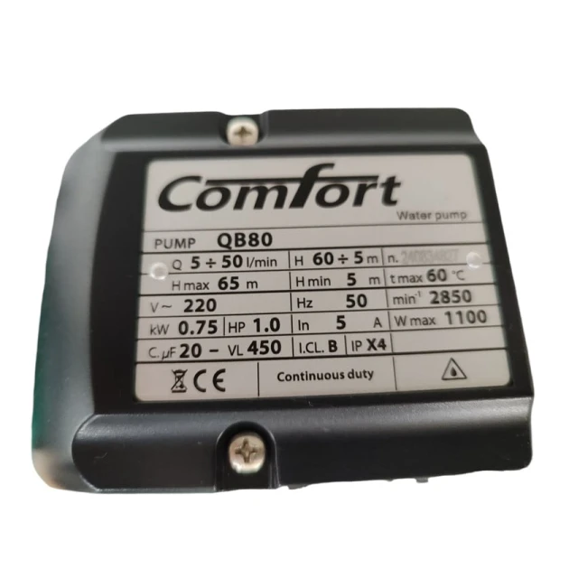 Водяной насос, Comfort QB80