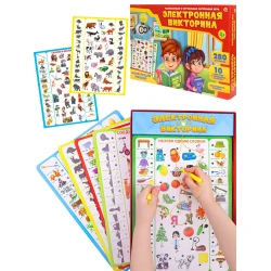 Игра электронная викторина Рыжий кот Энциклопедия малыша, 4+ лет