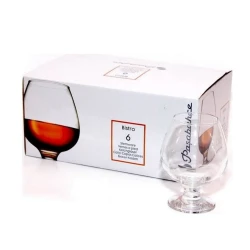 Набор бокалов Pasabahce Bistro, 398 мл, для коньяка, стекло, 6 шт, прозрачный Набор бокалов Pasabahce Bistro, 398 мл, для коньяка, стекло, 6 шт, прозрачный
