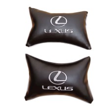 Yastıq avtomobil üçün Lexus, 28x20 sm, qara