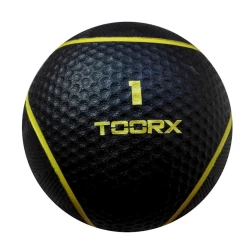 Tibbi topu Toorx AHF-105, qara/sarı, 19.5 sm
