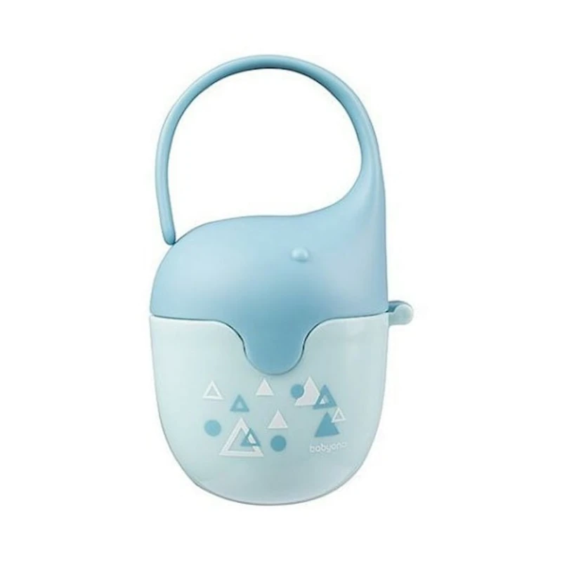 Футляр для пустышки Babyono Elephant, голубой (5901435409565) Футляр для пустышки Babyono Elephant, голубой (5901435409565)