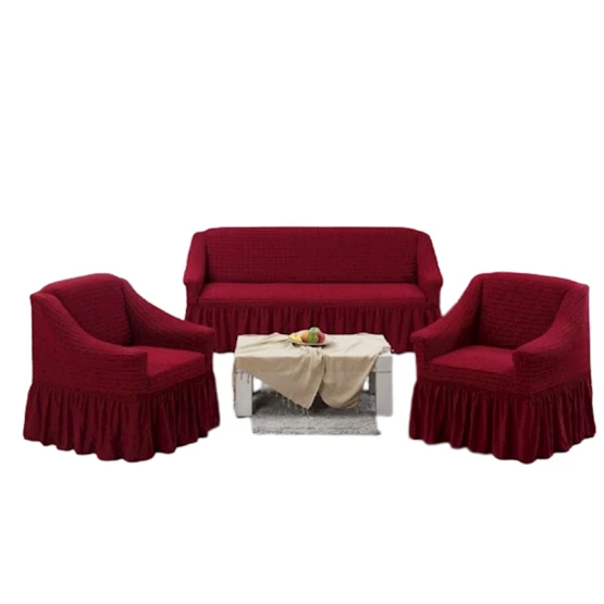 Çexol yumşaq mebel üçün GR-940, 220x160 sm, qırmızı