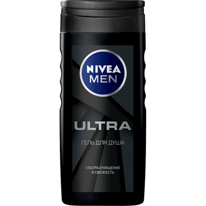 Гель для душа Nivea Men Ultra мужской с натуральной глиной 250 мл Гель для душа Nivea Men Ultra мужской с натуральной глиной 250 мл