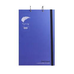 Скетчбук Проф-Пресс Fly Away, A4, синий, 16 листов