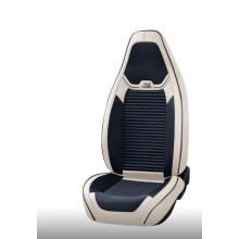 Oturacaq üçün çexol Boss PilotK4, qara/ağ - PİLOTK4