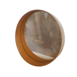 Круглое настенное зеркало Maksim WoodShop MW02MRYASSK, цвет ясень Круглое настенное зеркало Maksim WoodShop MW02MRYASSK, цвет ясень