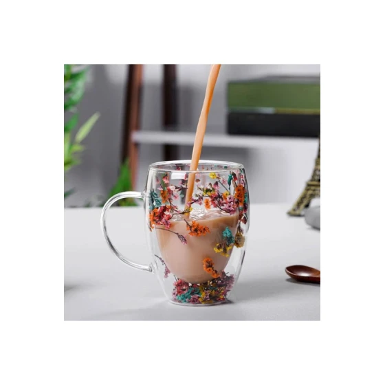 Кружка 111, 250 мл, стекло, прозрачная/разноцветная Кружка 111, 250 мл, стекло, прозрачная/разноцветная