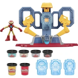 Игровой набор Hasbro Play-doh Marvel Iron Man Armor Maker Lab, 4+ лет