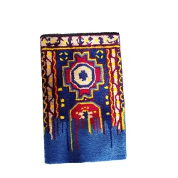 Ковер ручного производства NN Rugs 1114, разноцветный, 60x40 см