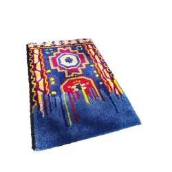 Ковер ручного производства NN Rugs 1114, разноцветный, 60x40 см