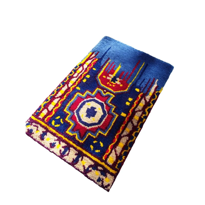 Ковер ручного производства NN Rugs 1114, разноцветный, 60x40 см Ковер ручного производства NN Rugs 1114, разноцветный, 60x40 см