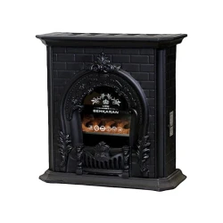 Печь AHK-BHKA30-01, 92x88x36 см, металл/бронза, черный Печь AHK-BHKA30-01, 92x88x36 см, металл/бронза, черный