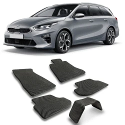 Комплект автомобильных ковриков Eva Kia Ceed