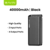 Внешний аккумулятор Bavin PC077 40000 mAh Black Внешний аккумулятор Bavin PC077 40000 mAh Black