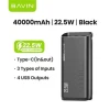 Внешний аккумулятор Bavin PC077 40000 mAh Black Внешний аккумулятор Bavin PC077 40000 mAh Black