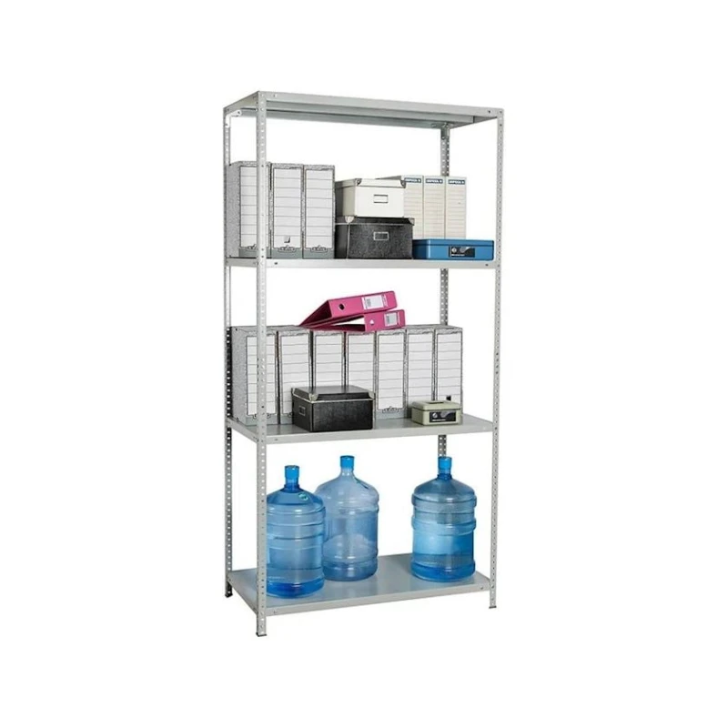 Стеллаж Практик MS 120/60X20/4, серый