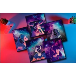 Тетрадь А5, 48 листов, квадратная 024116