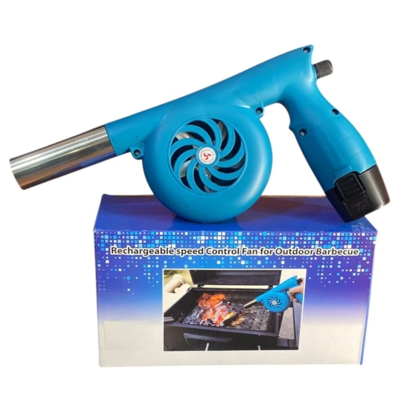 Фен для барбекю Rechargeable 325, голубой Фен для барбекю Rechargeable 325, голубой