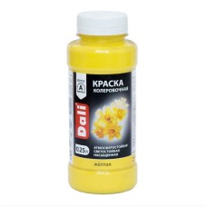 Akril kolerovka boyası Dali, sarı, 250 ml - 4600505202617