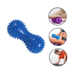 İkili tikanlı masaj topu armud formasında Gymnic 1035, mavi, 15 sm